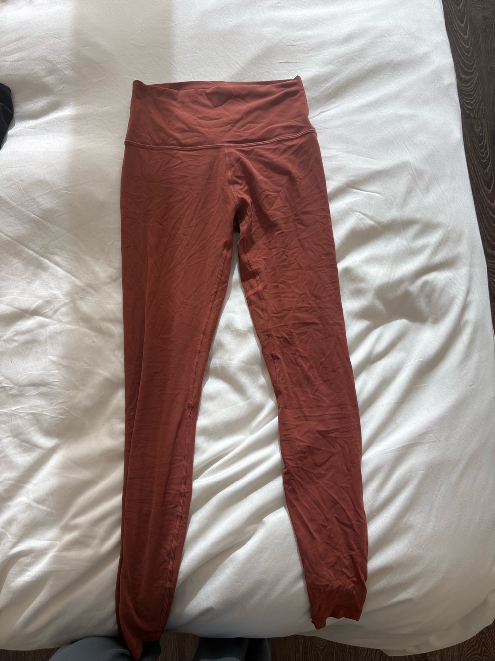 lululemon athletica Rust-Red High-Rise Leggings